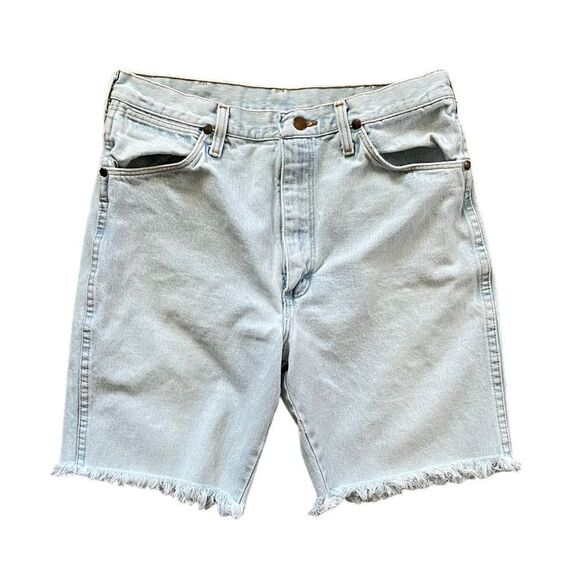 Vintage WRANGLER Cutoff Shorts Size - Picture 2 of 5